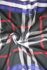 Auth Burberry Scarf Shawl Stole Wrap 100% Cashmere Black Used picture