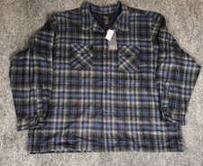NWT Pendleton The Original Board Shirt Plaid Virgin Wool Long Sleeve Size 5X Big picture