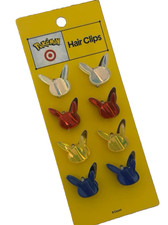 Target x Pokémon Pikachu 8 Pack Hair Clips New Official picture