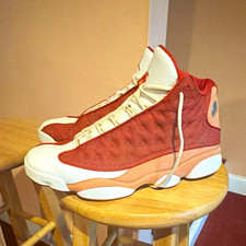 Jordan Air Jordan 13 Retro Dune Red/White Mid-Top Lace-Up Sneakers Men’s 13 picture
