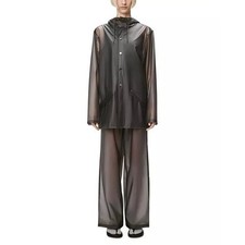 RAINS NEW Unisex Rain 12010 Jacket in Mist Size XL MSRP $110. picture