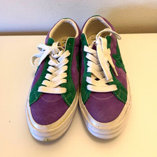 Converse x Golf Le Fleur One Star Ox Purple Heart 9.5 picture