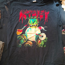 Autopsy Severed Survival Shirt Size Large Peaceville Records Death Metal picture