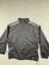 Official Mercedes-Benz Quarter Zip Jacket Black Men’s Size XL Zip Pockets picture