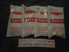 Supreme Ballpark Rain Poncho, Lot of 4, SS20, White, One Size picture