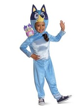 Disguise Bluey + Chattermax 6/6X Toddler Halloween Dress Up Costume 3-Piece Kids picture