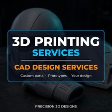 Custom 3D Printed Cosplay Props Helmet Armor Mask Parts Printing Service STL picture