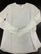 COMUNE L/S Crew Neck Top Cream Size Small BNWT picture