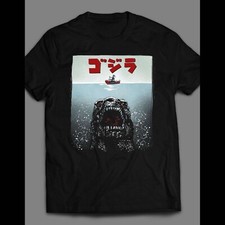 (Officially Licensed) JAWS MOVIE POSTER PARODY SHIRT picture