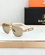 Balmain Oversized Square Sunglasses - Model: BPS-280 - Size: 62-15-145 - Unisex picture