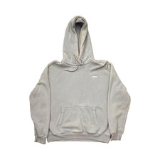Hollister Light Blue Pullover Hoodie Men's M Regular Fleece Logo picture