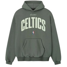 Fear of God Essentials Celtics 90's Hoodie Balsam Green 192NB256907F Men’s New picture