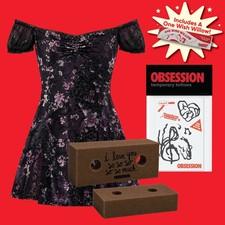 Obsession Nikki Official Dress Costume Set One Wish Willow M - Medium, COMPLETE picture