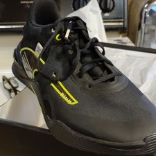 London Fog Men's Black/Green Low Top Lace-Up Athletic Sneakers picture