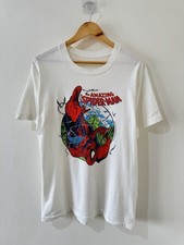 Rare 1991 SPIDER-MAN COMIC IMAGES L SIZE T-SHIRT TODD MCFARLANE picture