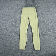 Lululemon Pants Womens 4 Green High Rise Align Ankle Yoga Leggings Athletic picture