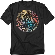 Popfunk Skeleton Funny Sarcastic T-Shirt - Unisex 