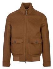 Canali Mens Double Wool & Cashmere Jacket 42 Camel IT 52 - NWOT $2595 picture