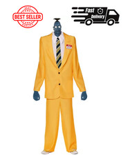 01751627 Spirit Halloween Adult Shrinker Bob Costume - Beetlejuice Size Varies picture
