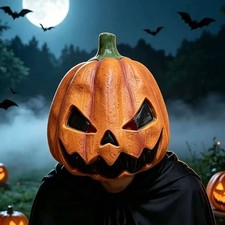 Don Post Studios Halloween 3: Season Of The Witch Orange Pumpkin Latex Mask picture