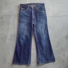 Rare Vintage 1978 Levis Orange Tab 522 0217 Saddleman Flare Jean Dark Wash 28x27 picture