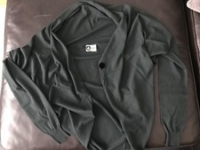 Lanvin Paris Wool Dark Green Cardigan M picture