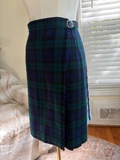 VTG 70s 80s Scotch Classics Children's Wrap Kilt- 100% Pure New Wool- Age 10 picture