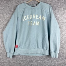 Authentic Originals Chick-Fil-A Sweatshirt Adult Blue XL IceDream Team Crewneck picture