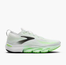 NWT Brooks Glycerin Flex Men's Running Shoes White Green Gecko Phantom 1D Medium picture