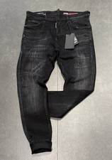 Dsquared2 Black Slim Fit Casual Men's Slim Fit Stretchy Denim Jeans picture