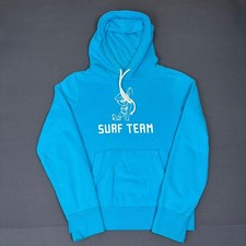 Y2K Hollister Surf Team Blue Pullover Hoodie Men's Size Small picture