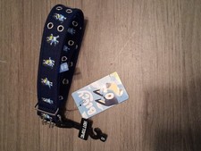 Bluey Navy 2row Grommet Belt Size Small Rare Hot Topic Exclusive  picture
