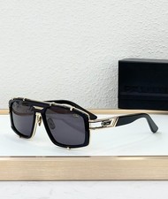 CAZAL MOD8046 Sunglasses Black Gold Gray Lens 61-16-140 New picture