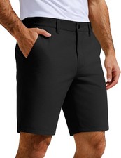 Men's Golf Shorts 9 Inch Stretch Casual Quick-Dry Waterproof 4-Way Stretch Short picture