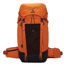 Nike ACG 35L Orange/Black Hiking Backpack W/ Rain Cover & Dry Bag NWT Rare Color picture