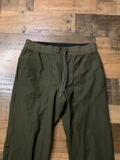 Lululemon Pants Mens Large Green ABC Jogger Warpstreme Athletic Drawstring picture