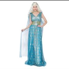 Dragon Queen Costume Daenerys Targaryen’s Qarth dress Game of Thrones M picture