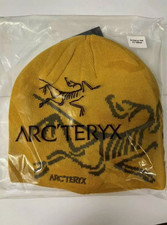 Arc'teryx Bird Head Toque Yellow Merino Wool Beanie Unisex Winter Hat NWT picture