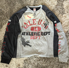 Vale Forever Varsity Distressed Long Sleeve in Size XL (Brand New with Bag) picture