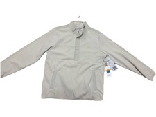 NWT VUORI Polartec Aspen 1/2 Snap Pullover Large Mushroom picture