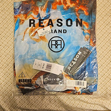 Reason Men's XL Cotton Jersey Crew Neck Cherub Angel Graphic Print T-Shirt picture