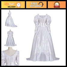 Deluxe Women's Puff Sleeve Labyrinth Costume Dress - Sarah Inspired Gown picture
