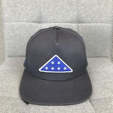 Pukka American Dunes Golf Hat Cap Snap Back One Size Blue Mens Camo Patriotic picture