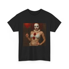 Pennywise as Sexy Lady in Bikini Tee The Dancing Clown Welcome to Derry T-Shirt picture