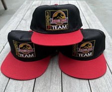 Deadstock Vintage 1993 Jurassic Park Team Snapback Hat McDonald’s Promo Cap picture
