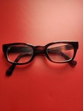 Vintage 1950’s Horn Rim/ Cat Eyeglasses MB 5 3/4 picture