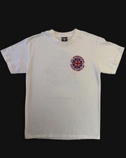 Vintage Hanes Beefy-T UK International Soccer Camps Graphic T-Shirt picture