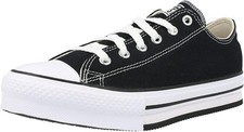 New Converse Chuck Taylor All Star OX Little Kids Black 3J235 100% Authentic picture