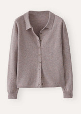 New Poetry Button-Through Sweater Pure Cashmere, Choose Color & Size picture