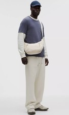 Lululemon bone/ivory slouchy sling bag 6L-NWT picture